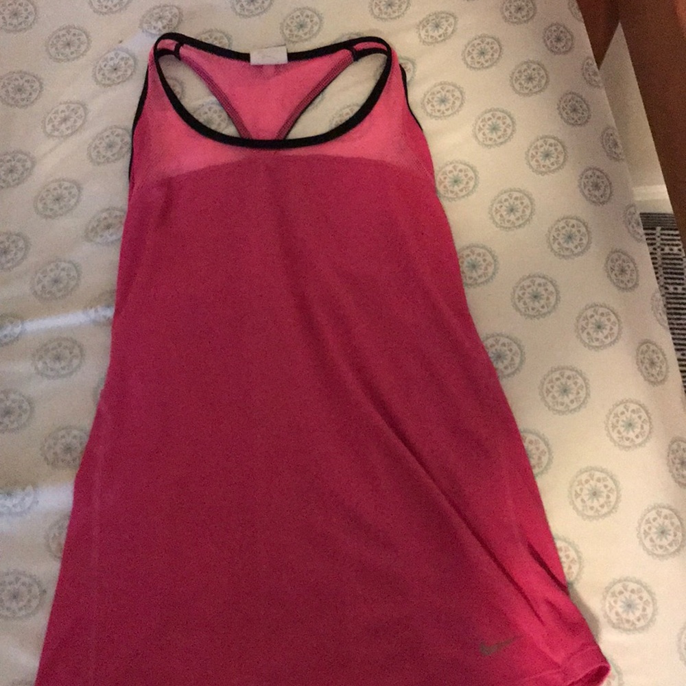 Pink Nike Tank size small